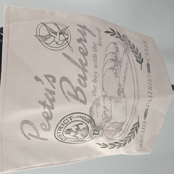 The Hunger Games Peeta's Bakery Cream Tote Bag - Picture 8 of 16